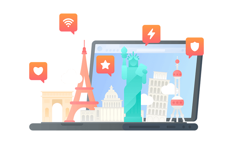 在布韦岛连接到中国的代理 - 翻回VPN
